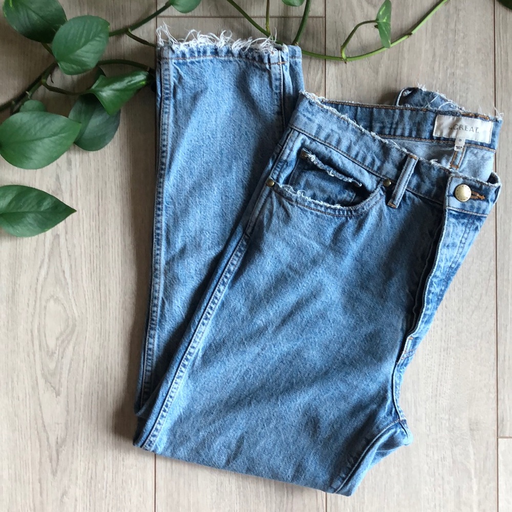 The Great The Fellow Distressed Jeans